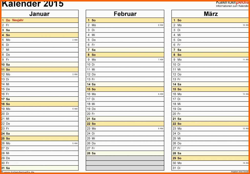 Kreativ 16 Terminplaner Excel Vorlage Kostenlos Vorlagen123