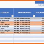 Kreativ Kostenlose Excel Inventar Vorlagen