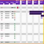 Kreativ Projektplan Excel