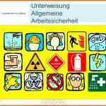 Kreativ Unterweisung Allgemeine Arbeitssicherheit Ppt Video