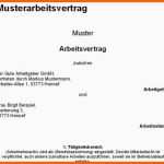 Limitierte Auflage 15 Muster Minijob Vertrag