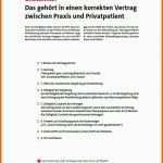 Modisch Checkliste Behandlungsvertrag Privatpatient