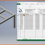 Modisch Excel Stücklisten Export Aus Autodesk Inventor N P Blog