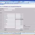 Neue Version Bud Planung Excel Vorlage Zum Download