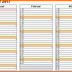 Neue Version Kalender 2017 Zum Ausdrucken In Excel 16 Vorlagen