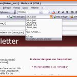 Neue Version Newsletter software Newsletter Programm Newsletter tool