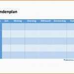 Neue Version Stundenplan Vorlage Excel – Gehen