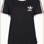 Original 3 Stripes Adidas T Shirts In Black Für Damen