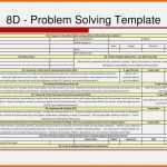 Original 8d Report Vorlage Xls Erstaunlich 8 D – Problem solving