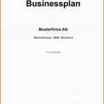 Original Businessplan Vorlage Schweiz Kostenlos