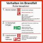 Perfekt Verhalten Im Brandfall Und Bei Unfällen