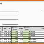 Phänomenal Arbeitszeitnachweis Vorlage Kostenlos Papacfo
