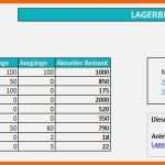 Phänomenal Bestandsliste Excel Vorlage Erstaunlich Lagerbestand Und