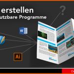 Phänomenal Flyer Erstellen Teil 2 Nutzbare Programme