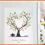 Phänomenal Gästebuch Mit Fingerabdrücken Wedding Tree