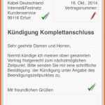 Phänomenal Vodafone Kndigung Vorlage Zum Ausdrucken Schn Kabel