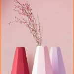 Schockieren Diy Vase Aus Papier Im origami Look Mit Kostenloser