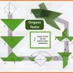 Schockieren origami Taube Falten Anleitung