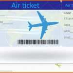 Selten Gutschein Flugticket Vorlage Inspiration Variante Des