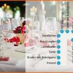 Selten Tischordnung Hochzeit