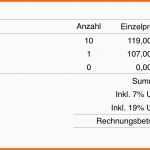 Sensationell Pages Vorlage Rechnung