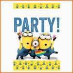 Sensationell Partytüte Kinderparty Minions Party