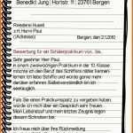 Sensationell Praktikumsbericht Muster 9 Klasse Beispiel 19 Steckbrief