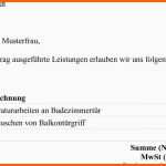 Sensationell Rechnung Ohne Umsatzsteuer Kleinunternehmer Vorlage – Rechinv