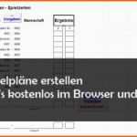 Sensationell Spielpläne Erstellen Line Und Vorlagen Für Excel