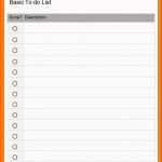 Spektakulär 17 Vorlage to Do Liste Word