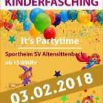 Spezialisiert Kinderfasching Beim Sva – Sv 1928 Altensittenbach