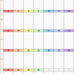 Tolle Kalender Juni 2016 Als Excel Vorlagen