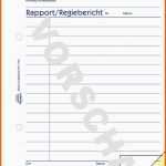 Tolle Rapport Regiebericht 1770