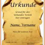 Tolle Urkunde