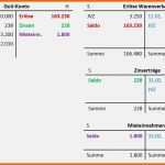 Überraschen Doppelte Buchführung Excel Vorlage Einzigartig Abschluss