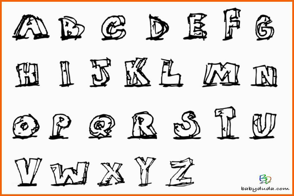 Ungewöhnlich Buchstaben Ausmalen Alphabet Malvorlagen A Z