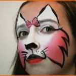 Ungewöhnlich Cat Face Painting Tutorial Pink Cat Makeup