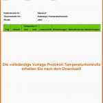 Ungewöhnlich Vorschau Pdf Protokoll Temperaturkontrolle Pdf