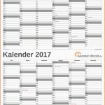 Unglaublich Excel Kalender 2017 Kostenlos