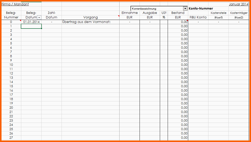 Unglaublich Kassenbuch Mit Lexware Datev Anbindung Excel Vorlagen Shop