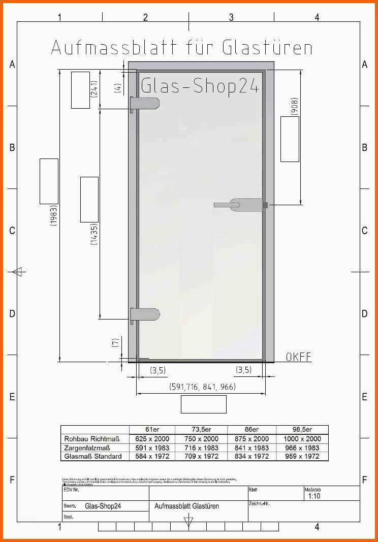 Unglaublich Tür Aufmaß Vorlage Köstlich Wie Putze Ich