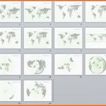 Unglaublich Weltkarte Powerpoint Vorlage Vektor Karte Mit Allen Ländern