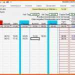 Unvergesslich Arbeitszeiterfassung Kostenlos Excel Vorlage 2017 Cool