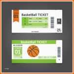 Unvergesslich Basketballspiel Ticket Vorlage