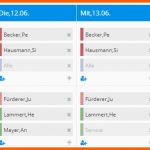 Unvergesslich Dienstplan Erstellen Einfach Kostenlos Und Line