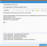 Unvergesslich Email Vorlagen Liste — Dokumentation