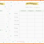 Unvergesslich Gratis Wochenplan Vorlage Zum Ausdrucken Für Den Speiseplan