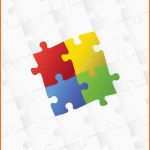 Unvergesslich Leere Puzzle Vorlage Hintergrund — Stockfoto © I3alda