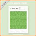 Unvergleichlich Nature Magazin Cover Vorlage