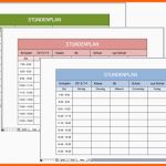 Unvergleichlich Stundenplan Vorlage Excel Df7195a Aafa